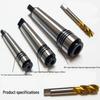 Morse Taper 2 M14 Quick-Change Tapping Chuck