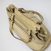 COACH leather Tote Bag leather beige Women 5056 Used