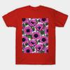 Unisex Fashion TShirt Pink Anemone Garden Print TShirt Plus Size S-5XL T-Shirt 100%Cotton Tops O Neck Short Sleeve Tees
