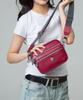 Affaz Carre Mini Cross Burgundy