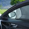 2pcs Window Curtains Car Window Mesh Screens Sunscreen Drapes Automotive Accessories, Front Window