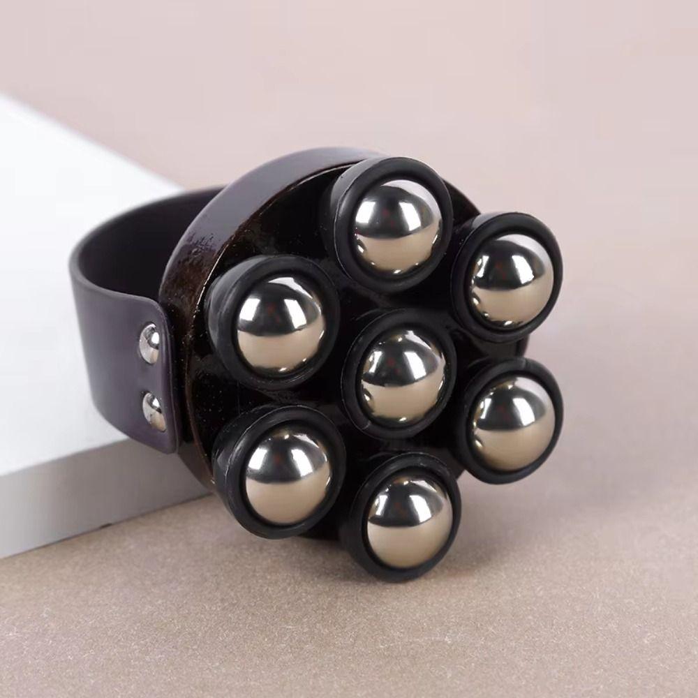 Ergonomischer Griff Rollball-Massagegerät Holzmaterial Manuell Körperroller Muskelentspannung