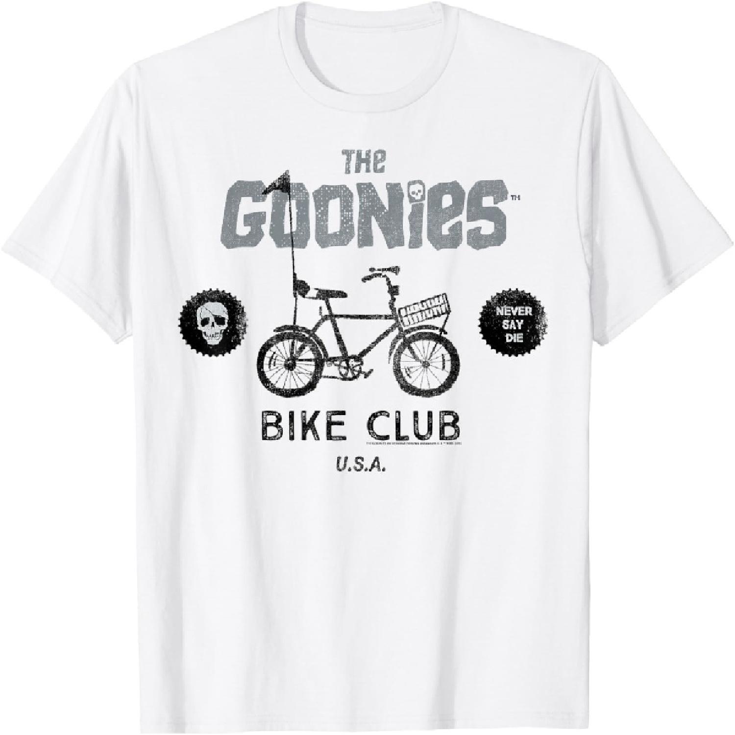 Bike Club Never Say Die Text T-Shirt XXXXXL белый