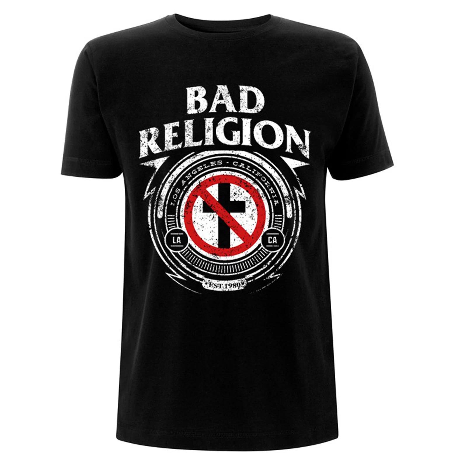 Bad Religion Insignia Панк-рок Лицензионная футболка Мужская 2XL