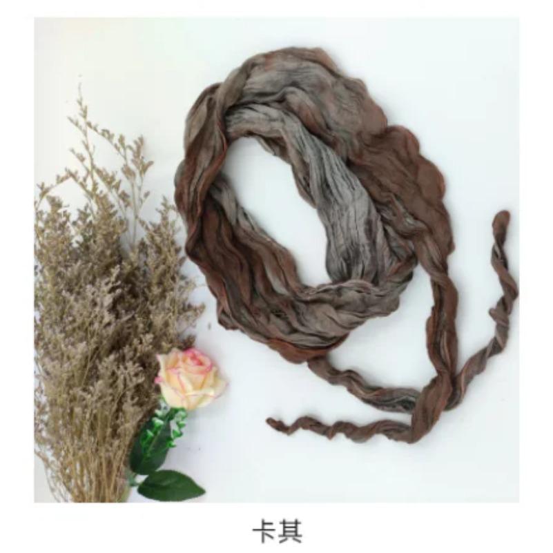 New Tie-dyed Irregular Color Womens Wear Scarf Womens Wear Scarf Autumn Winter Fashion Scarf Warm Silk Scarf Wraps Scarves Shawl