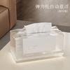 Transparent Spring Tissue Box Living Room Luxury Paper Box Bedroom Bedside Art Spring Tissue Box Home Decoration Accessories