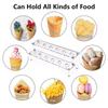 Ice Cream Holder Creative Draining Accessories Rack Fruit Cake Cones Storage For Storage Countertop Sample Display Stand