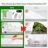 Yousheng Plant Cover Freeze Protection Kit Thickened Frost Cloth Blanket Reusable Garden Bed Covers for Winter Greenhouse Tunnel Snow Pest Protection
