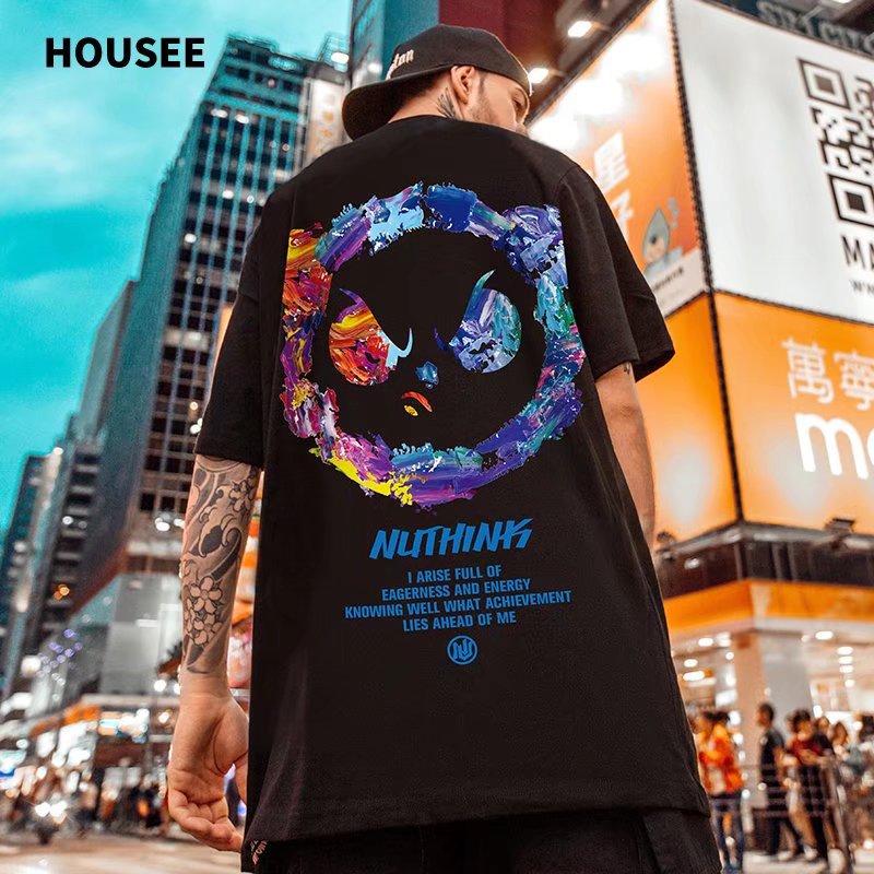 

M-5XL мужские футболки с короткими рукавами футболка с буквенным графическим принтом повседневная футболка для мужчин с круглым вырезом ретро топы мужские