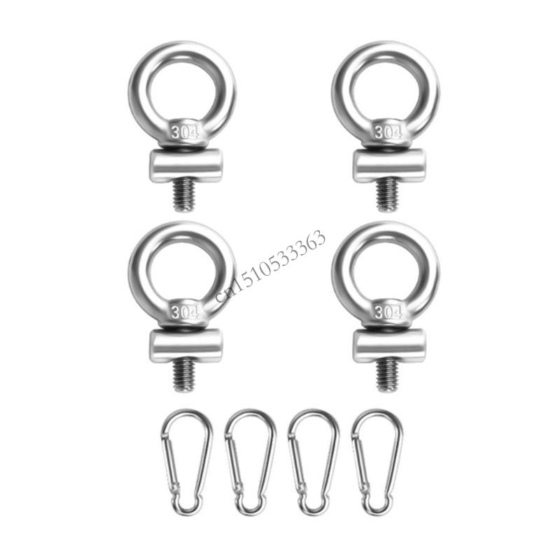 

090E Awning Stoppers 4mm Lifting Eye Nut Fastener For Motorhome Campervan Caravans Campers Awning