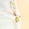 2Pcs Keychain Pendant Animal-themed Design Lightweight Miniature Key Holder Emotional Healing Keychain Multi-Use Bag Phone Charm