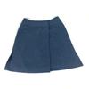 Plain Bottoms Apparel Skirt Wool Navy