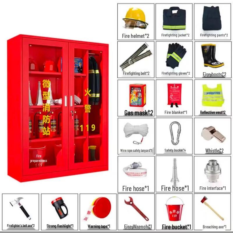 De Ait Micro Fire Station Emergency Cabinet 1.6m x 1.2m