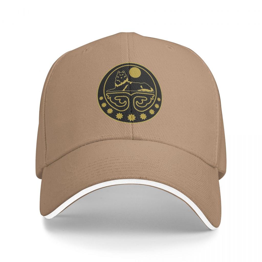 Tschetschenischer Wolfswappen Ichkeria Tschetschenien Baseballkappen Snapback Baseballmützen Atmungsaktiv Lässig Kappe Outdoor Unisex