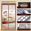 Steel Wire Mesh Magnetic Anti-Mosquito Door Curtain for Summer - Self-Adhesive, No Drilling Required