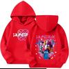 Kids Hoodies & Sweatshirts Kpop Hunters Witch Hunter Group Pattern Children's Girl Pocket Hoodie Sweatshirt