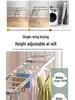 Wing-Shaped Stainless Steel Folding Clothes Rack for Indoor Drying and Storage