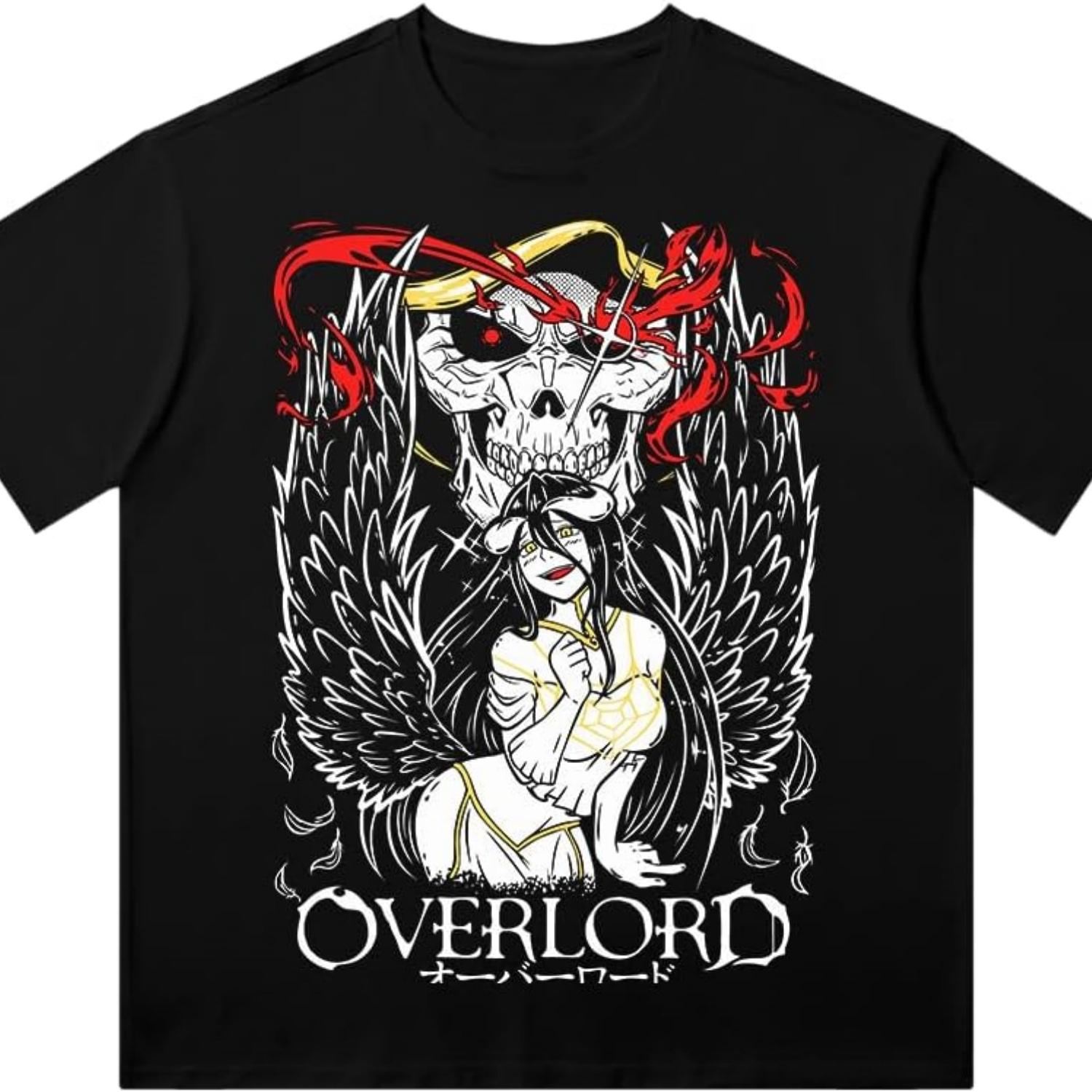 

Альбедо Повелитель Винтаж 90-х Мерч Футболка Мерч Мужская Короткий Рукав Женская Смешная Футболка Повелитель Унисекс Топы Харадзюку XXXXXL чёрный