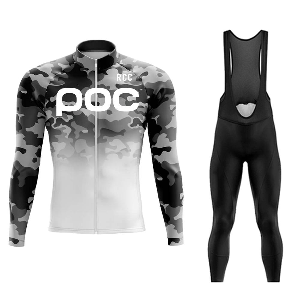 2026 Autumn Breathable Cycling Suit Set Men's Long Sleeve Sports Shirt Set Maillot Ciclismo Road Cycling Quick Drying 001