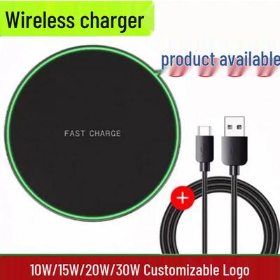 30W Fast Wireless Charger, 15W Mobile Charging Pad, 50W Total Power
