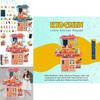 Large Educational Kids Kitchen Toy Set With Realistic Cooking Features And Spray Function