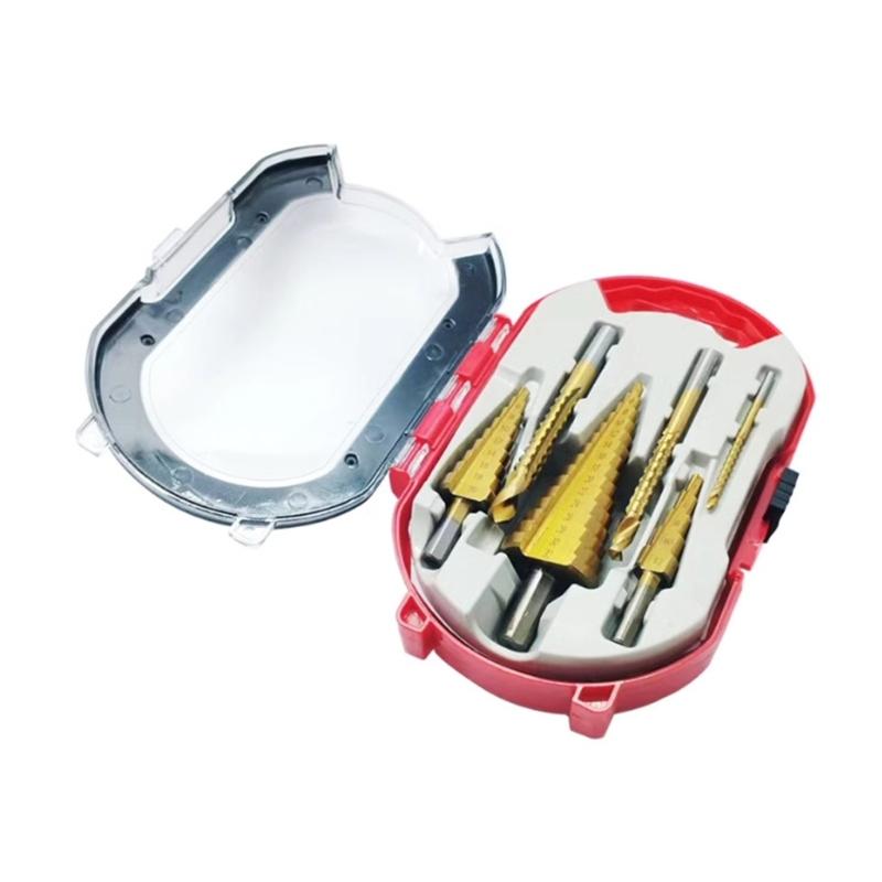 Step Drill Bit Drill Bit Titaniums Milling Cutter For Woodworking Metal Core Hole Opener
