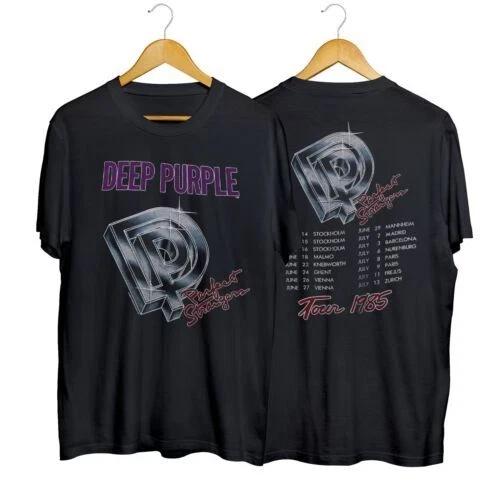 1985 Deep Purple Perfect Strangers European Tour T-shirt Unisex Cotton M