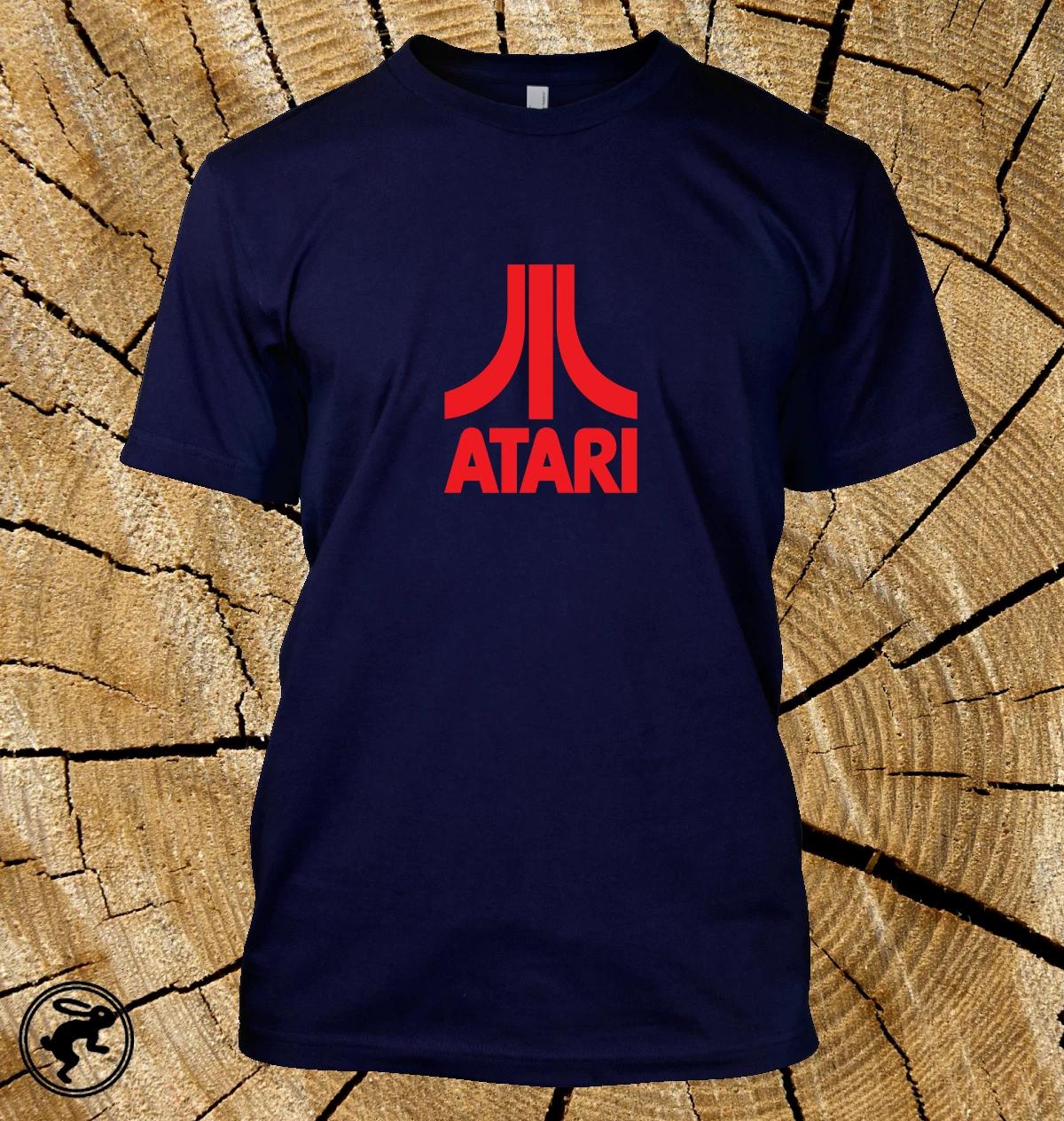 Atari Corporation Logo T Shirt TV Video Game Retro Tee L