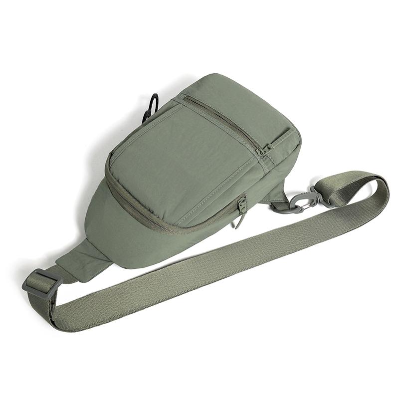 Crossbody Bag Large Capacity Chest Bag Water-repellent Shoulder Bag