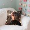 SSylus Case Plush Fabric Soft Pillowcase Double Sided Print Cushion Cover Household Gifts