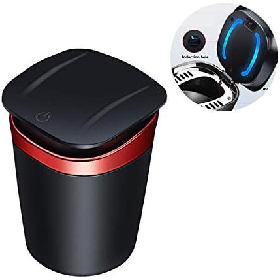 Ashtray for Weed Car Ashtray With Detachable Lid Creative Portable Ashtrays With LED Light Decorative For Vehicle Autocar Interior Accessories Smell