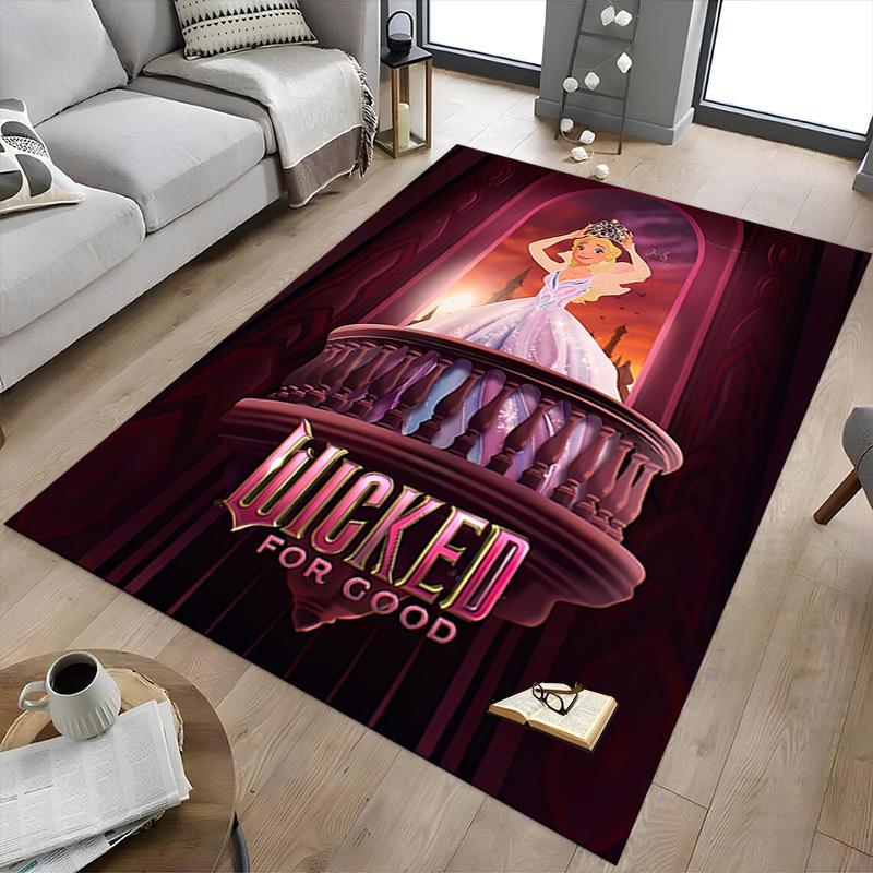 1 szt. Zły Bardzo Duży Antypoślizgowy Dywanik Podłogowy, Biuro, Rodzina, Sypialnia, Studio Duży Dywan Obszarowy Dywaniki Wewnętrzne