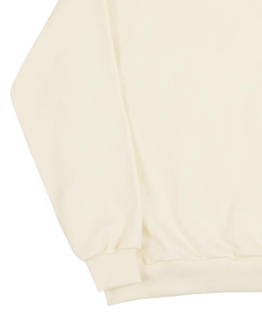 GRAVER [Unisex] Small Of Bear Sweatshirt_Cream