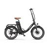 ONESPORT OT16 PRO 2026 Electric Bike Foldable 250W Motor 20*3.0 Inch Tire 48V17AH Removable Battery E-BIKE Bluetooth LCD 25KM/H Speed Electric Bicycle