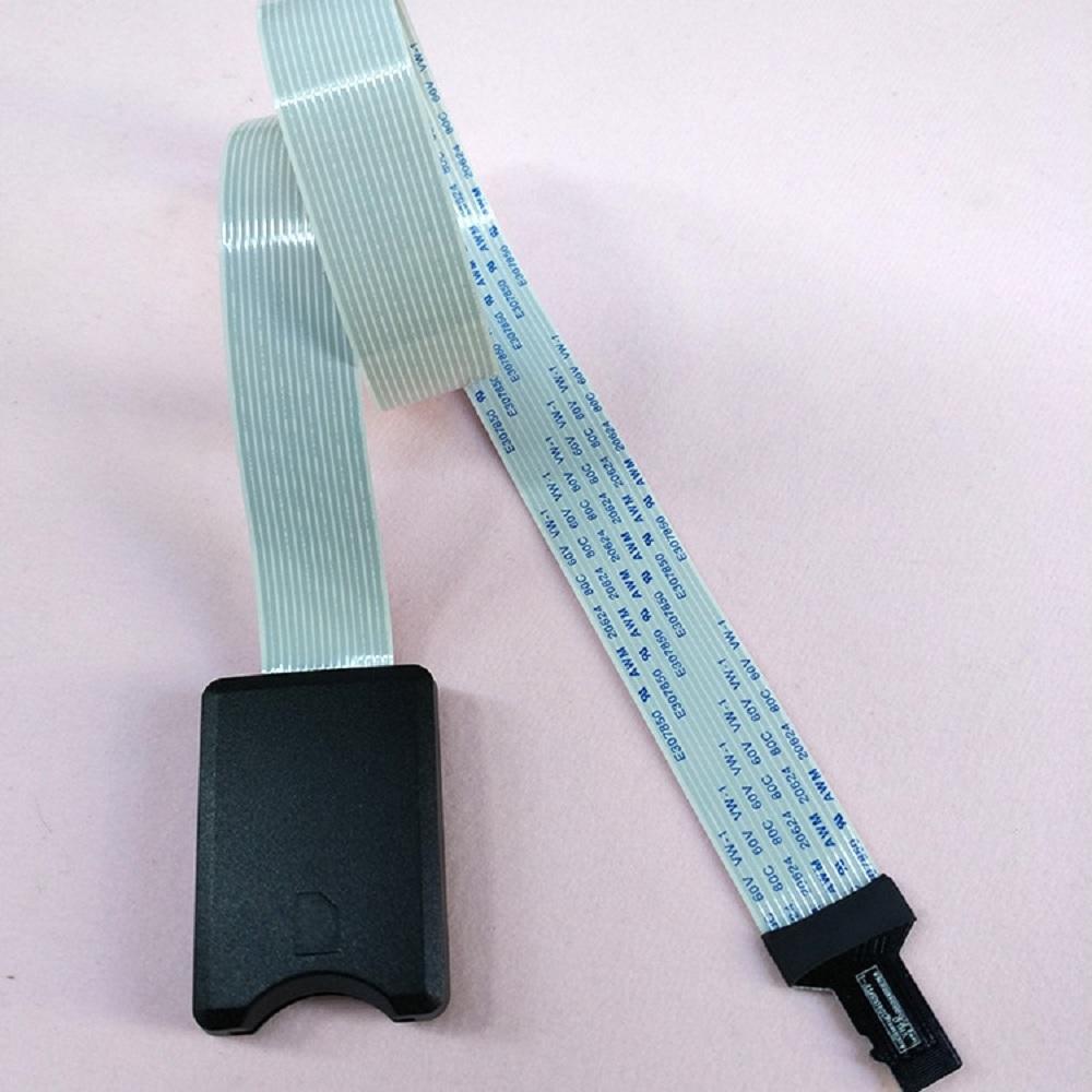 New 48cm Micro SD Card Extension Cable (TF To SD) Adapter Flexible Extender Cord