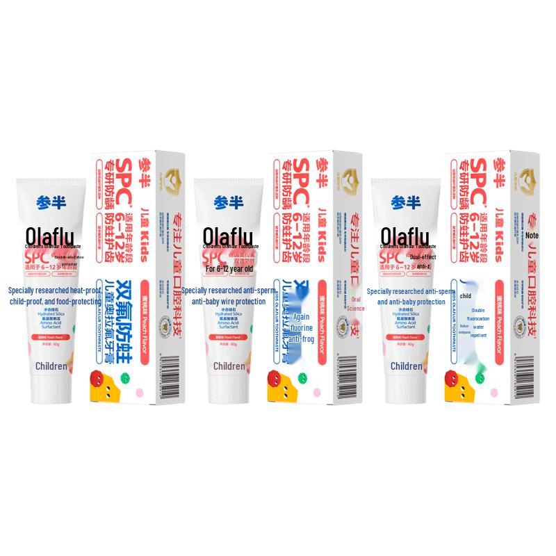 Canban Kids Peach Olaflur Toothpaste
