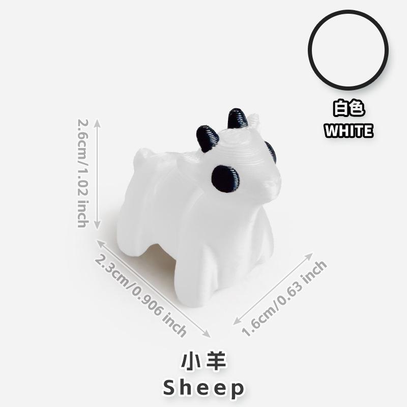 

3D-печатные фигурки разных животных — Креативные и милые маленькие модели игрушек One Size