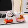 Lucky Cat Ornament for Home, Office, or Car Console