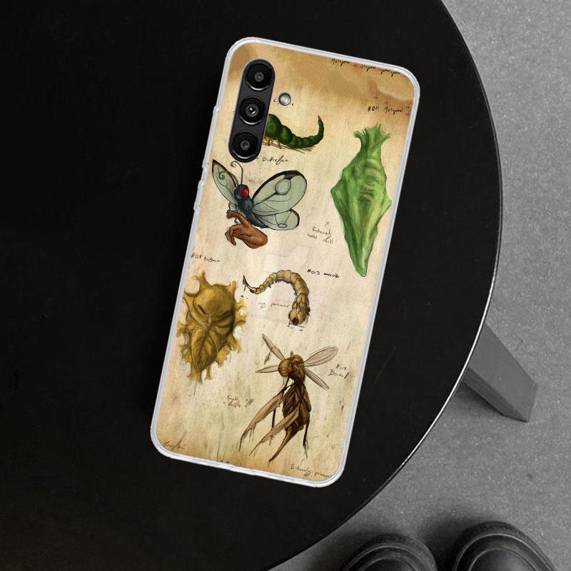Bugs Bees Scientific Decomposition Phone Case Cover for Samsung Galaxy A17 A16 A26 A36 A56 A57 A37 A15 A25 A35 A55 A14 A24 A34 A