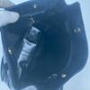Chanel Vintage CC CC-Marke Umhängetasche Tragetasche Umhängetasche Leder Dunkelblau
