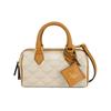 MCM Lauretos Pattern Letter Print Canvas Handbag Tote MWBESEA09I9001