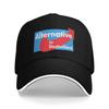 Aufkleber AfD Logo Baseball Cap  Outdoor Sports Sun Visor Trucker Hat FeUnisex Unisex Fashion Print Snapback Cap