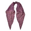 Versatile Women Girls Hijab Wraps Cashew Print Hair Ribbons Headbands Retro Leopard Headscarf