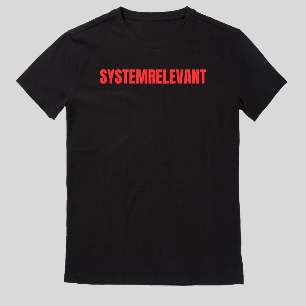 Systemrelevant Statement Männer T-Shirt XL