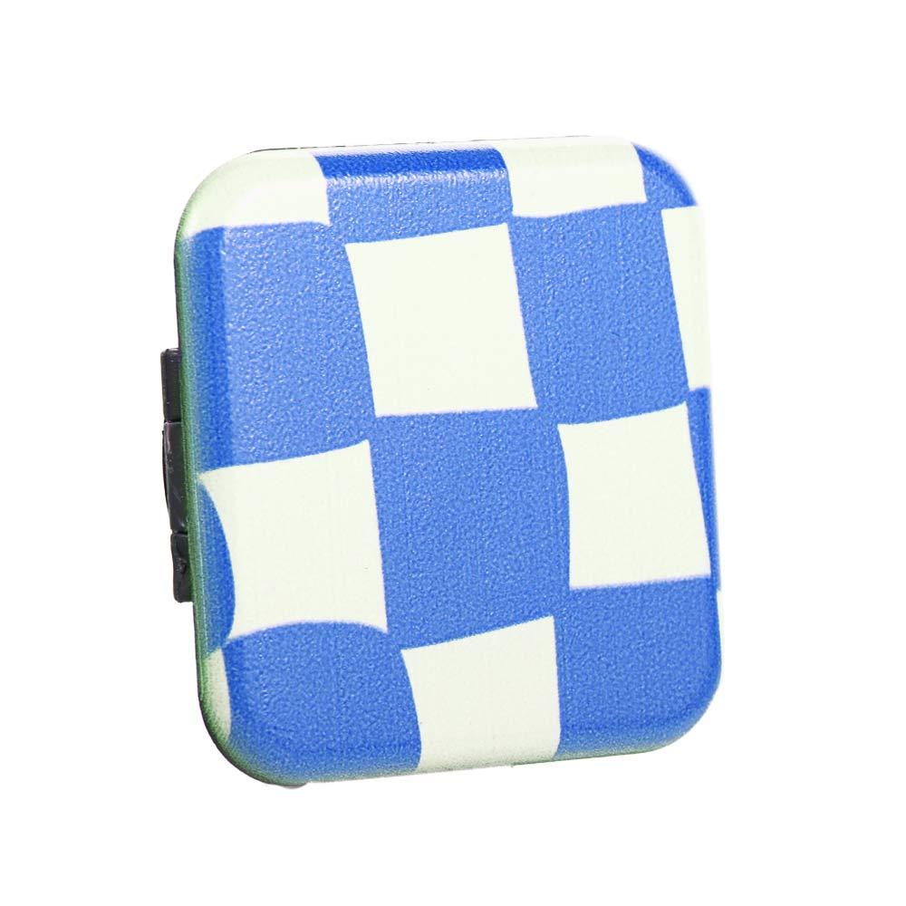 Cellphone Finger Grip Compact Mirror Gift for her Personalized Plaid Mirror Makeup Mirror Cosmetic Mirror Phone Stand Holder