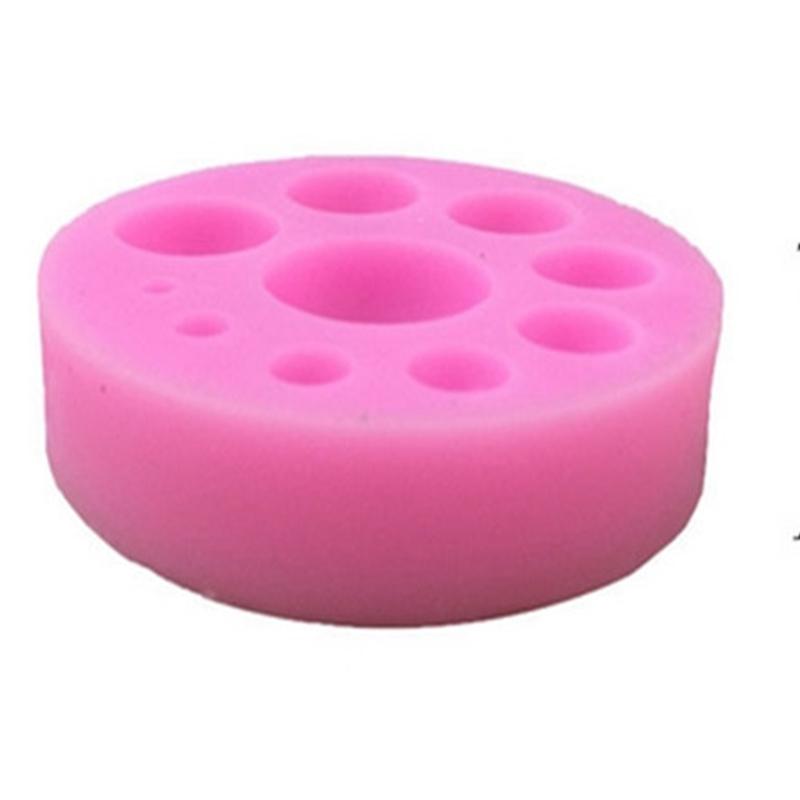 Sugarcraft Fondant Cake Tools Circle Decorating Chocolate Mold Silicone