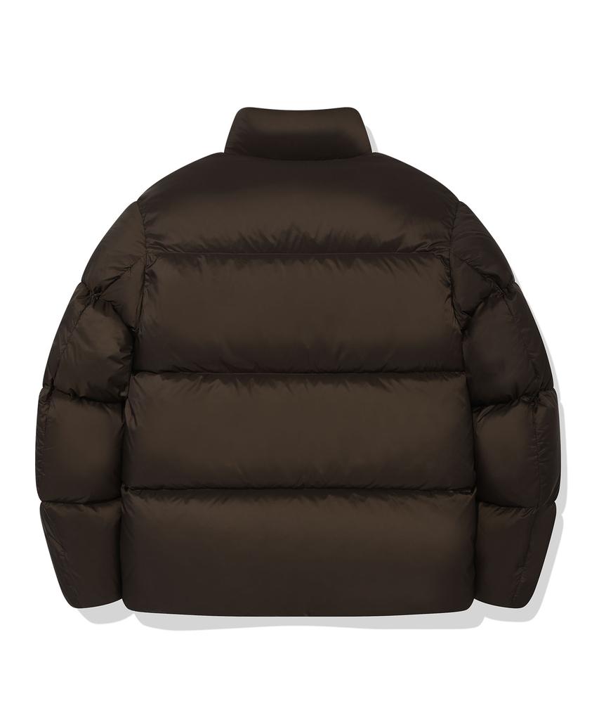 Wacky Willy Ducky Down Short Puffer Brown