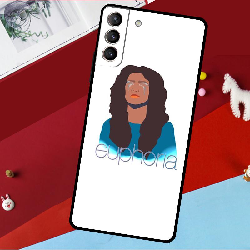 Euphoria Zendaya Rue Funda For Samsung Galaxy S26 S25 S24 S21 S22 S23 Ultra S10 Plus S20 FE S25 FE Phone Case