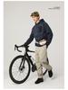 Men's Winter Sporty Loose-Fit Half-Zip Hoodie - American Mountain Style