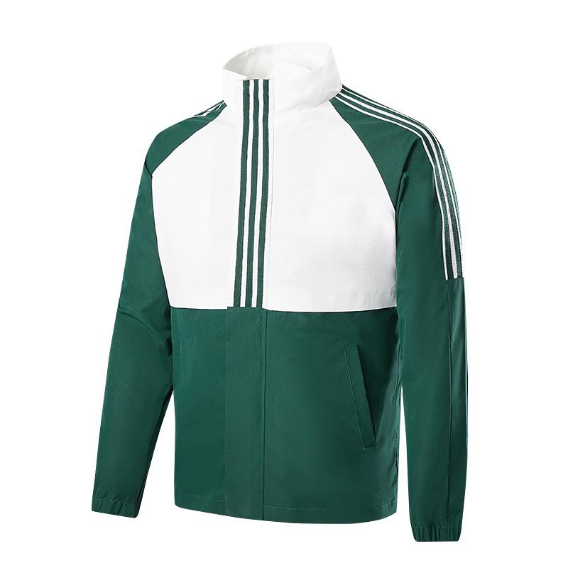 Pánská nová sportovní volnočasová korejská pánská bunda větrovka volný běžecký top kabát pánské oblečení